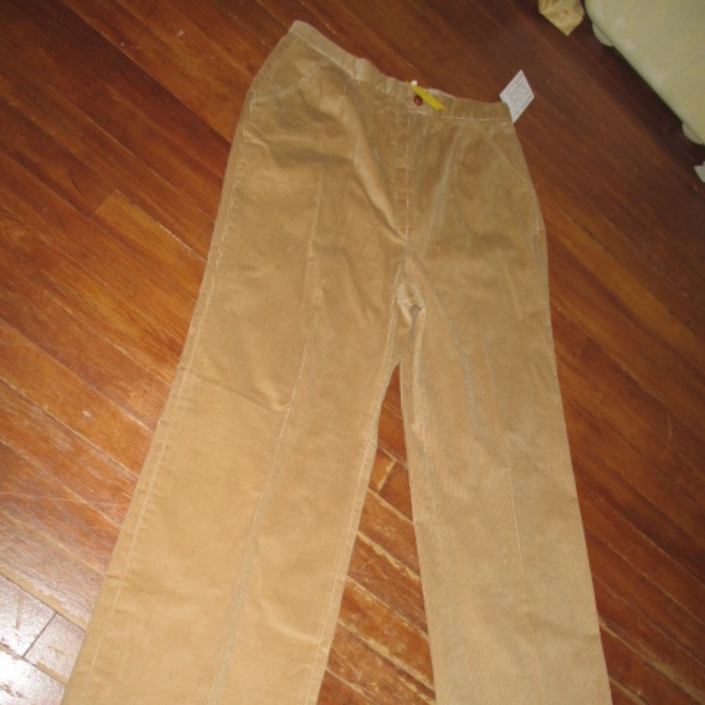 Cordon Carol Reed Corduroy Sports Pants 70s Preppy